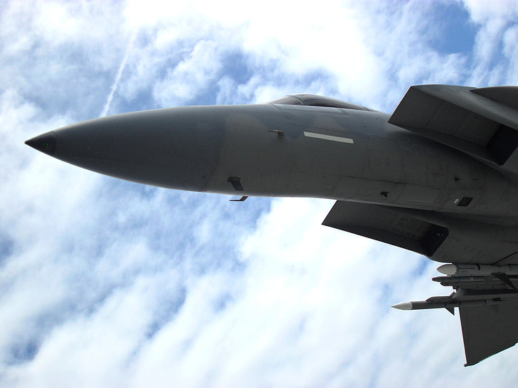 sõjalise, lennuk, Ameerika Ühendriigid, õhujõudude, f-15, võitleja, Jet