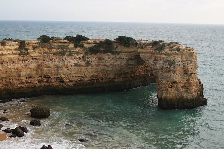 Algarve, Praia da marinha, Arriba