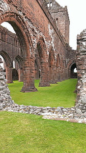 ruin, church ruins, gothic, building, church, historical, scotland