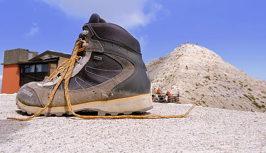Boot, Mountain, alkuun, turvaa, fraccaroli, kävellä, saappaat vuoret