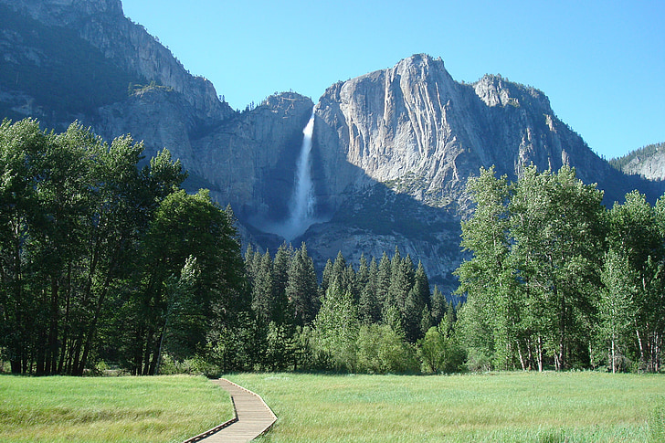 Yosemite valley, gulvet, Park