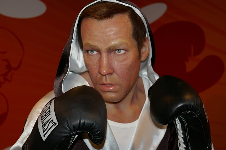 Henry maske, nyrkkeilijä, vahanukke, Berliini, Madame Tussauds-vahakabinetti, Museum