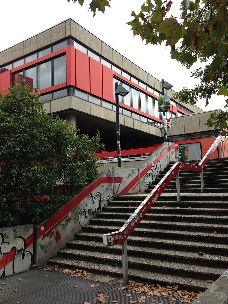 Université, Cologne, Mensa, escaliers