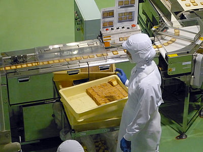 Ιαπωνία, Σαπόρο, εργοστάσιο σοκολάτας, ετικέτα, συσκευασία, μπισκότο, μηχάνημα