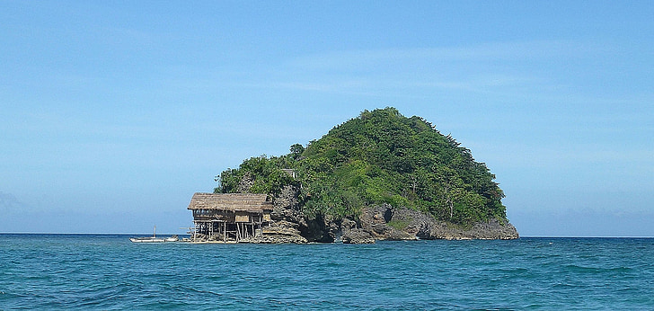 Isla, Filipinas, agua, exóticos, mar, naturaleza, Costa