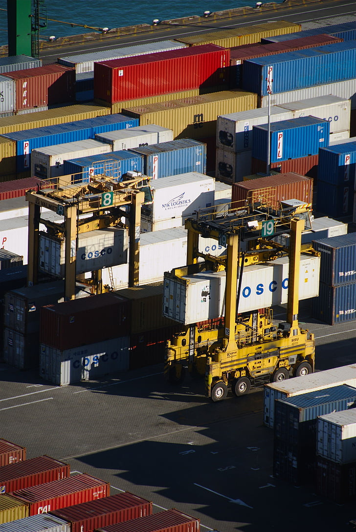 carga, envío, Puerto, envase, Puerto, transporte de mercancías, transporte
