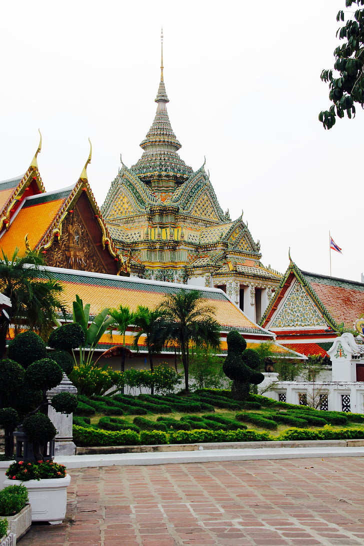 chrám, střecha, Pagoda, Architektura, palác, Buddhismus, jihovýchod