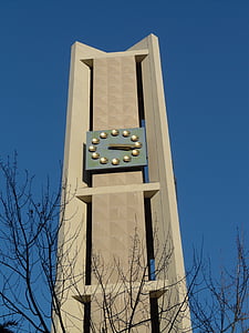 Wieża, zegar, czas, Kościół zegar, wskazującą czas, budynek, Architektura