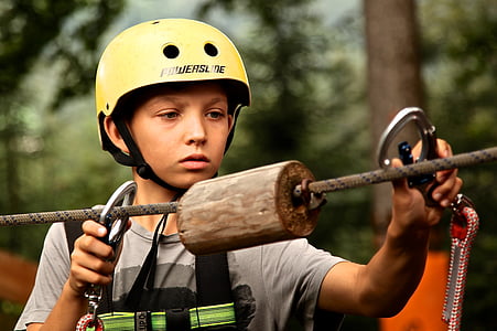 climber, sport, climbing center, climbing, rope, helmet, sports helmet