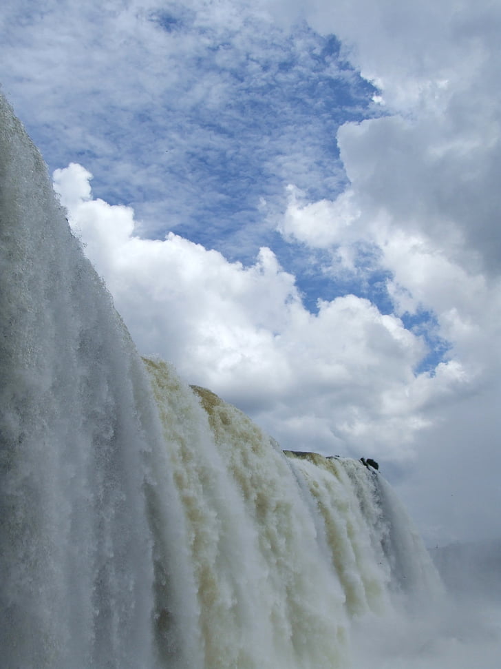 Iguazu, Wasserfall, Brazilien, Wasserkraft, Kraft der Natur, Natur, Niagara-Fälle