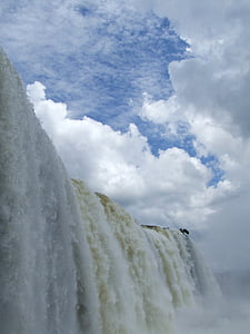 iguazu, waterfall, brazil, water power, force of nature, nature, niagara Falls