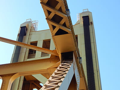 Ponte da torre, ponte, treliça, Sacramento, ponte levadiça, indústria siderúrgica, arquitetura
