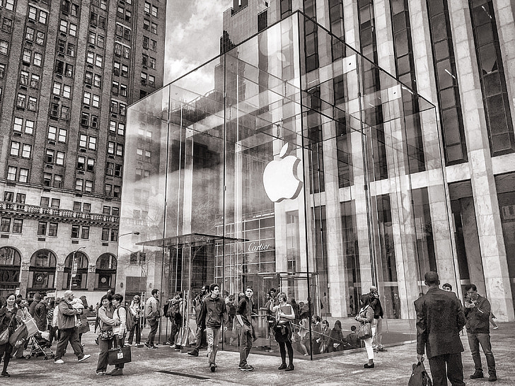 Apple, nueva york, tienda de Apple, Parque Central, 5th avenue, ir de compras, América