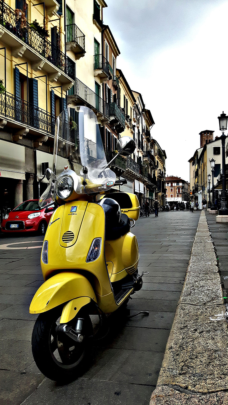 hveps, Piaggio, Padova, scooter, to hjul