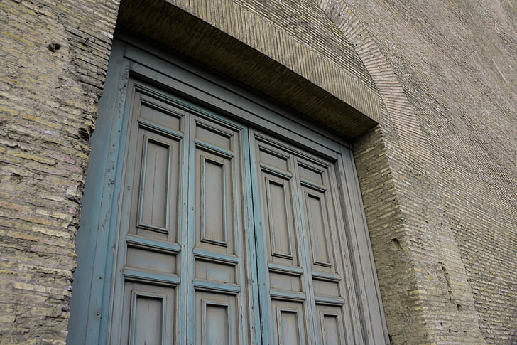 Цель, двери, наклонный, Старый, Вход, Двери распашные, атмосферы