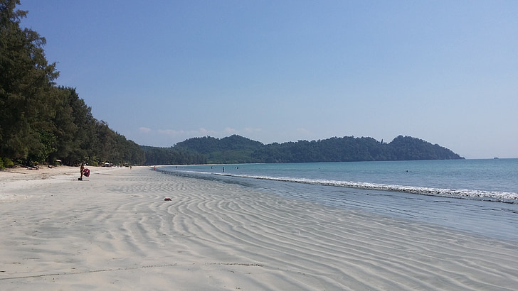 payam Ko, plage, sable, mer, eau, vague, vacances