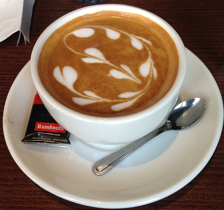 Latte, cafea, cappuccino, Café latte, mic dejun, Cupa, crema