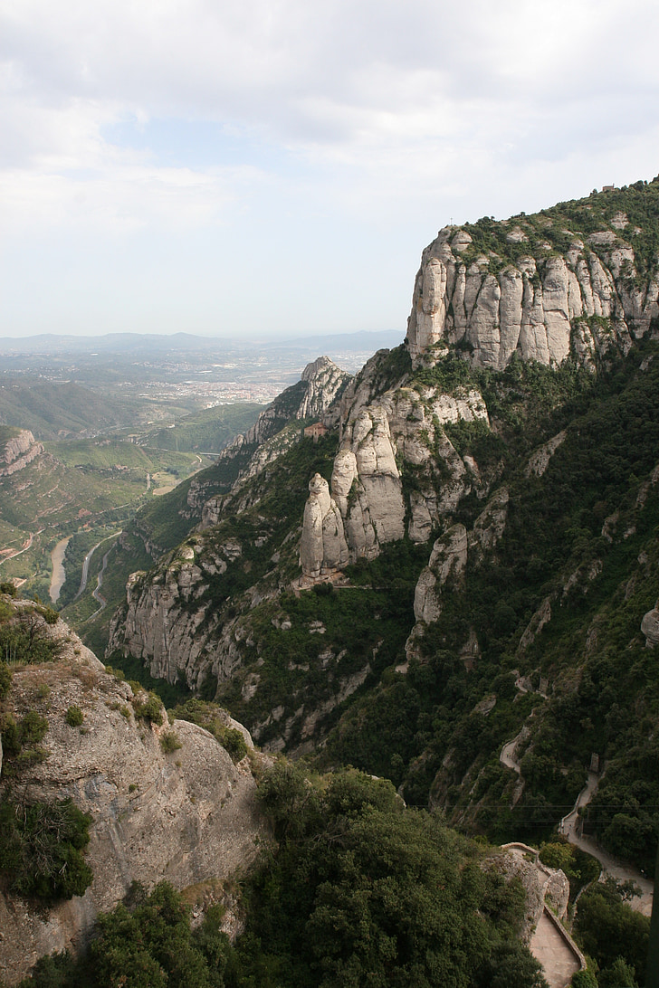 montagnes, Espagne, Montserrat