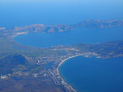 Mallorca, Bay pollenca, Zatoka alcudia, rezerwacja, Wybrzeże, Pollença, Alcudia