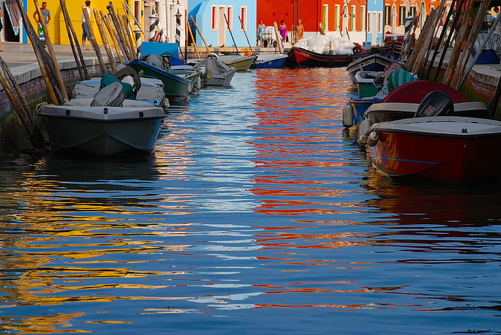 Laguna, Burano, Venecija