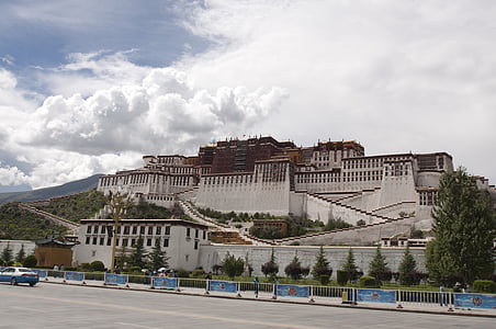 Tibet, Tibetská, Potala palace, Lhasa, Čína, UNESCO, História