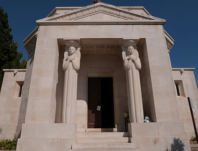 Mausoleum, monument, geheugen, stenen sculptuur, het platform, gebouw, Landmark