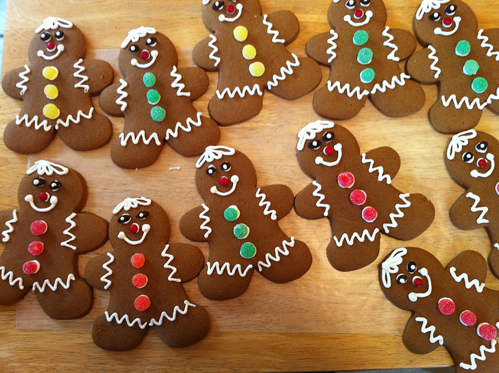 gingerbread, gingerbread men, cookies, christmas, bake, baking