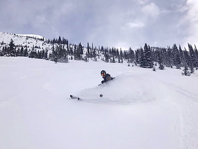 pistes d'esquí, neu, Canadà, esports extrems, l'hivern, muntanya, temperatura freda