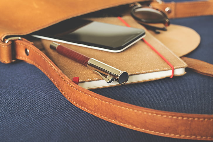 taška, kožený tovar, notebook, príslušenstvo, Dámska móda, mobilný telefón, pero
