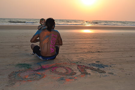 Goa, Verão, férias, natureza, oceano, praia, mar