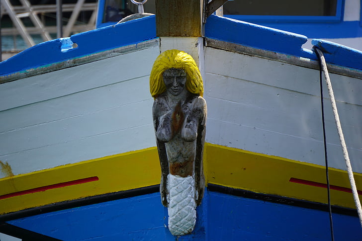 perahu, busur, boneka, navigasi, Maritim, Marinir, dekoratif