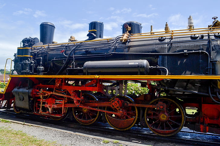 train, railroad, antique