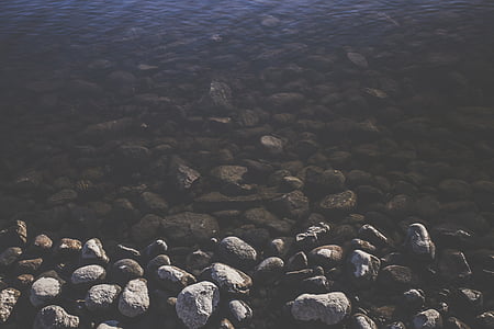 Rock, sjøen, vann, steiner, steiner, militære, utendørs