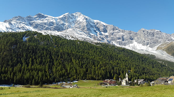 Ortler, Dél-Tirol, alpesi, gebrige, hegyek, val venosta, ortlergruppe