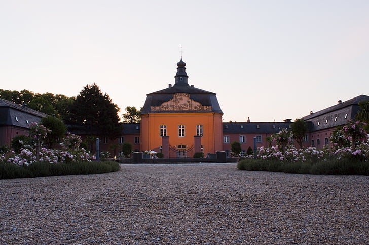 Mönchengladbach, slott, Schlossgarten, Slottsparken