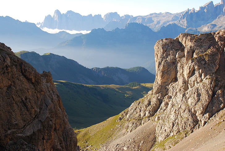 die Dolomiten, Berge, Italien, Berg, Natur, Landschaft, im freien