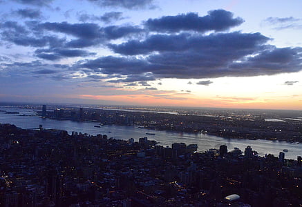 New york, Manhattan, byen, storby, hovedstad, skyskraper, Big apple