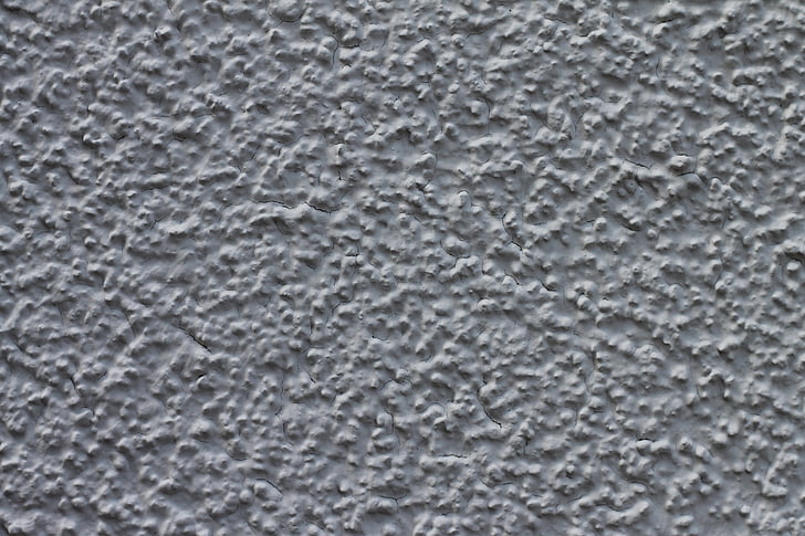 plaster, house plastering, grey, blue, structured, grained