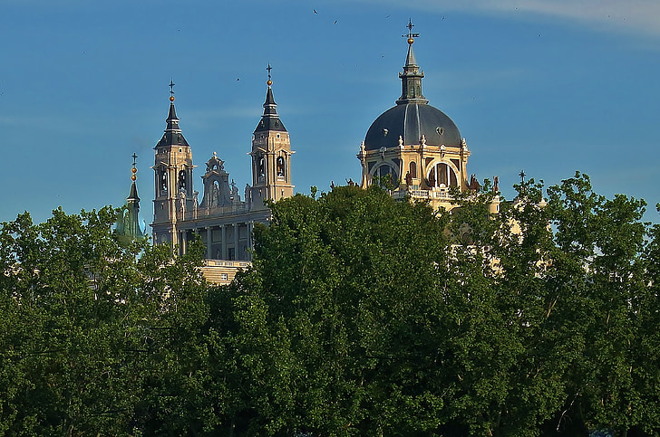 katedrālē, almudena, Madrid