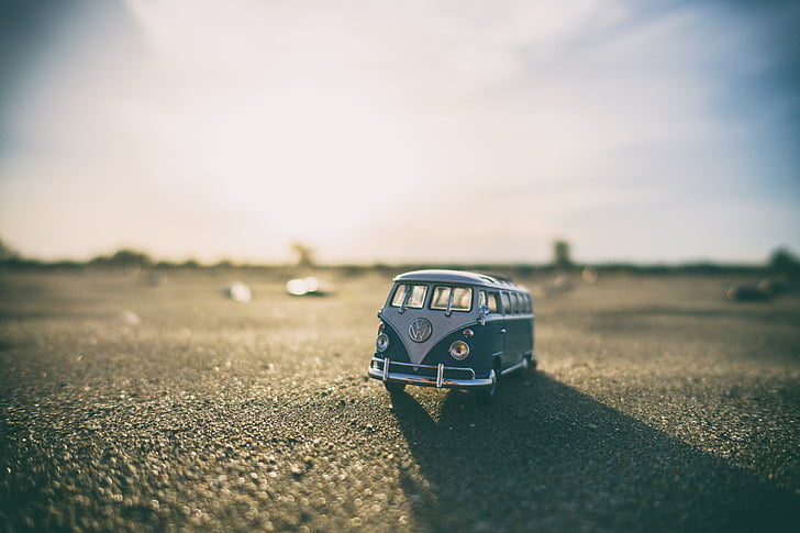 car, close-up, ground, landscape, miniature toy, road, shadow