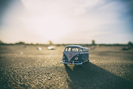 carro, close-up, terreno, paisagem, brinquedo de miniatura, estrada, sombra