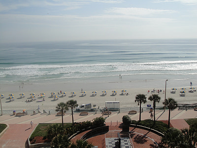 Daytona, Beach, Florida, Ocean, Sea, Coast, Sand