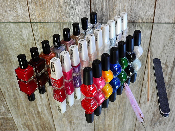 nail varnish, fingernails, manicure, paint, nails, toe nails, fashionable