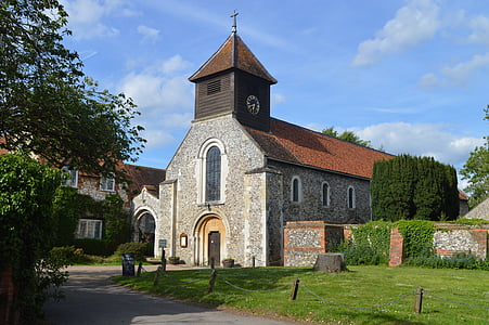 Biserica, sat, clădire