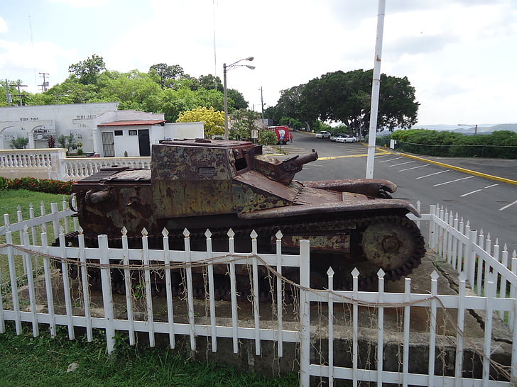 tank, Monument, Ajalooline, Turism, sõda, Canon, relva