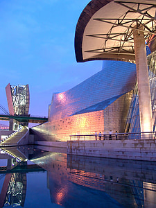 Bilbao, Guggenheim, Museum, Reise, Architektur, Reisen, Wahrzeichen