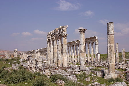 aphamia, byzantisch, 叙利亚, 古城