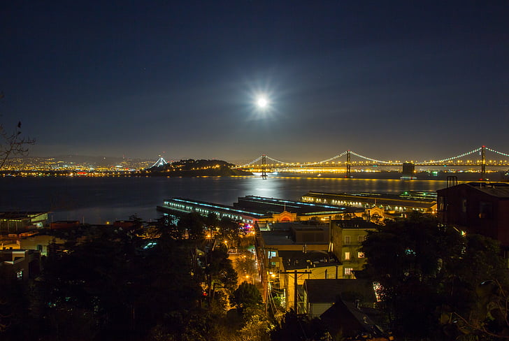 San francisco, Oakland bay bridge, okland bay bridge, Kalifornie