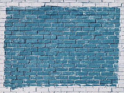 wall, bricks, paint, rocks, pattern, stone, brick wall