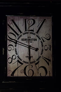 reloj, relojes, antiguo reloj, tiempo, oscuro, Deje que, temprano